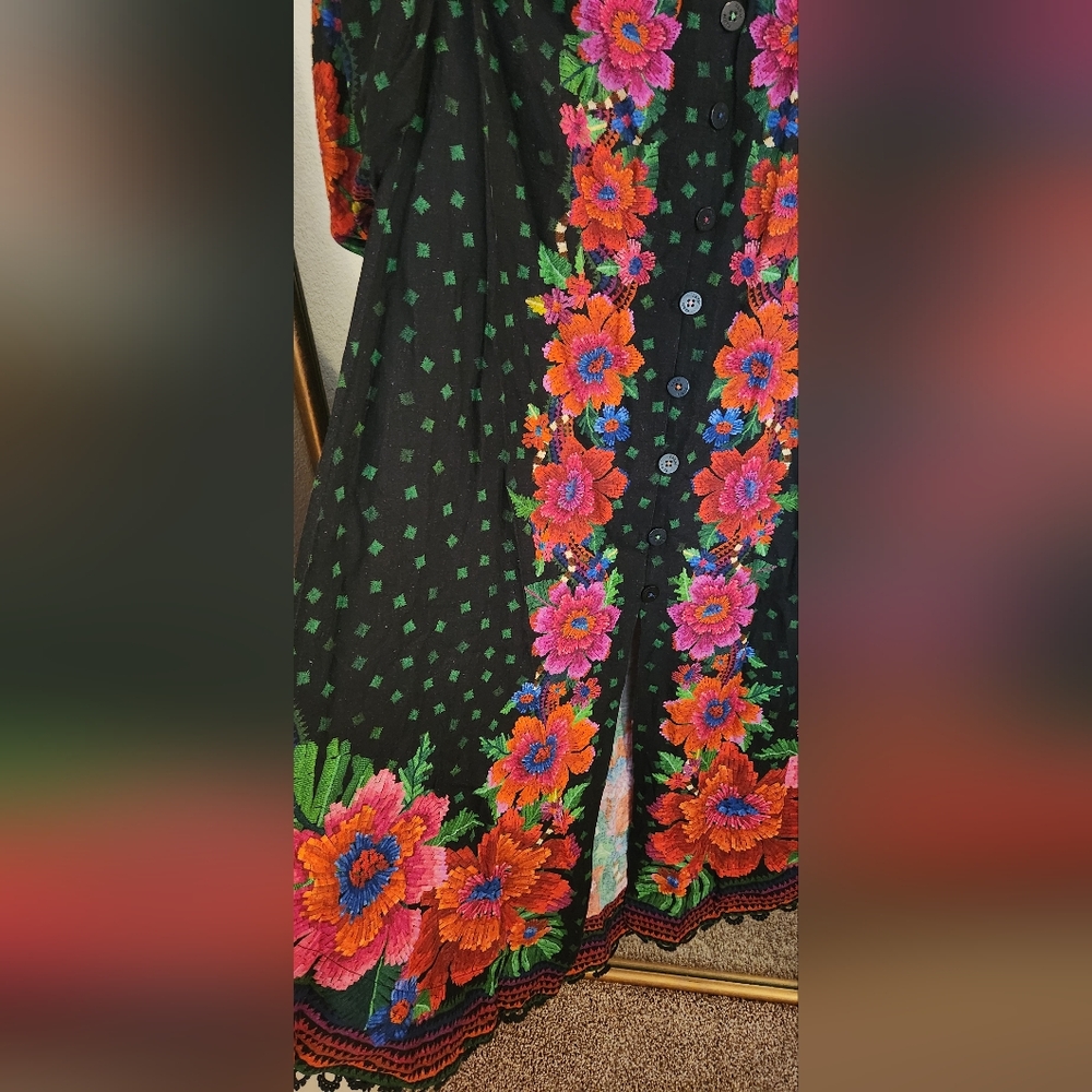 Farm Rio Black blooming garden dress - Picture 7 of 13